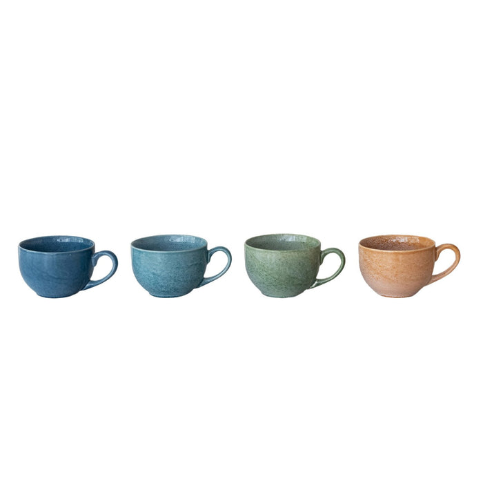 22 oz. Stoneware Mug/Bowl - 4 Colors