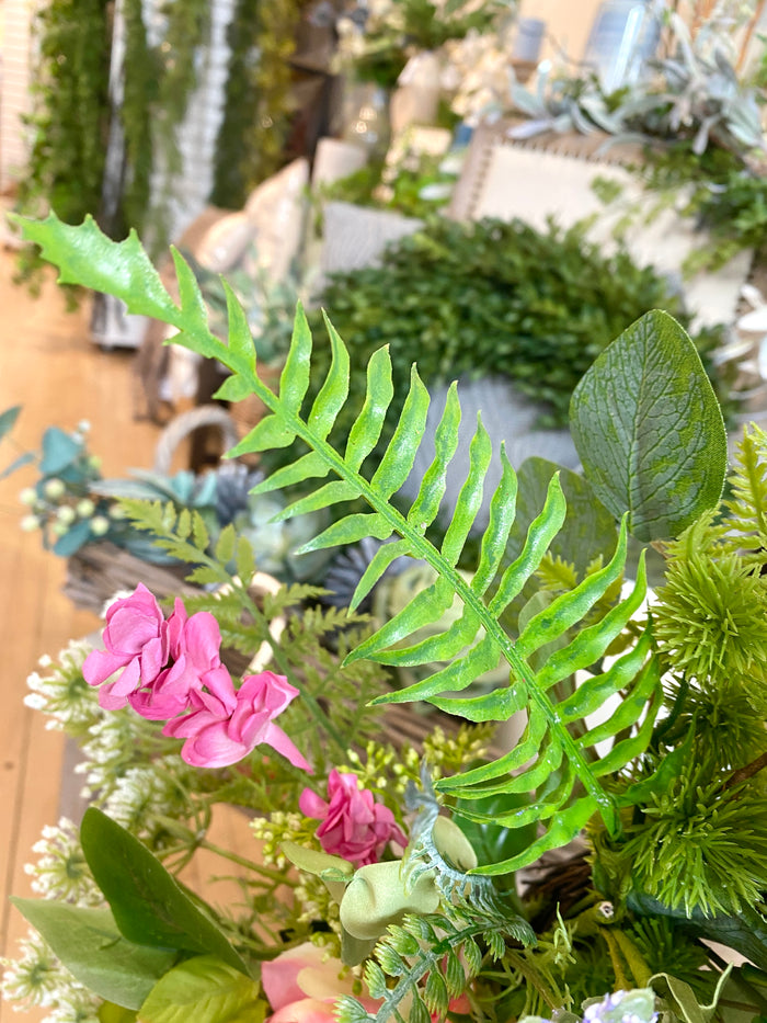 24" Burst of Spring Wreath
