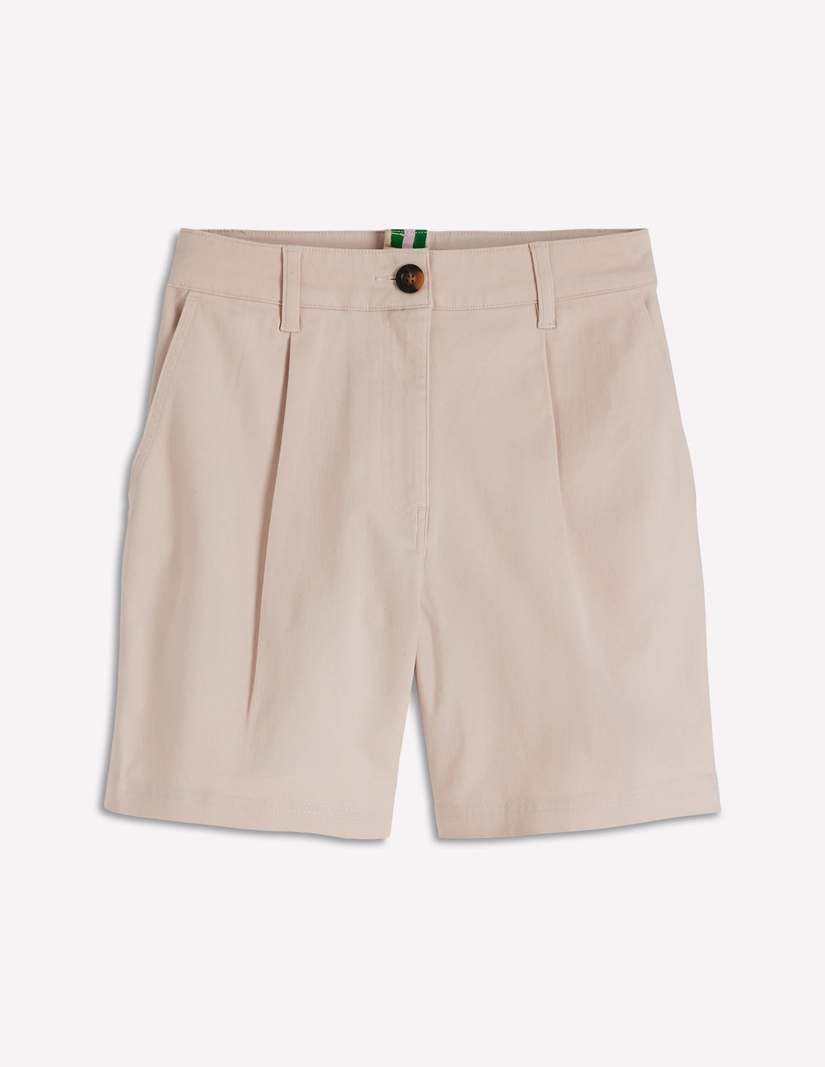 Chino Shorts-Almond Milk