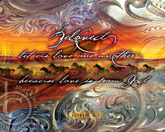 Beloved - premium canvas