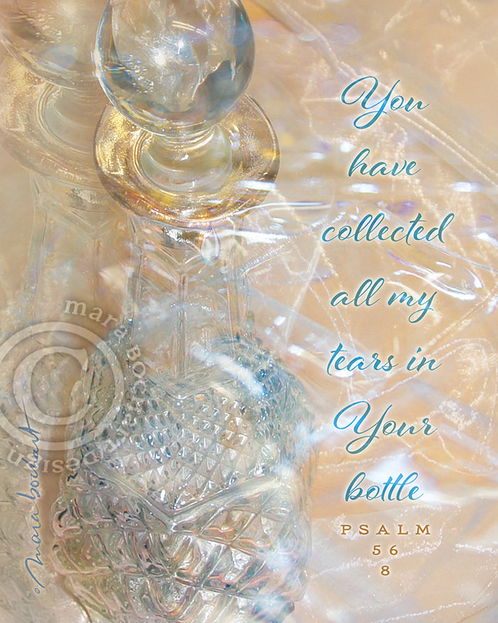 Bottled Tears - premium canvas