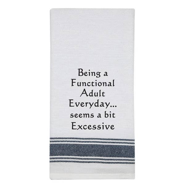 Functional Adult Funny Tea Towel