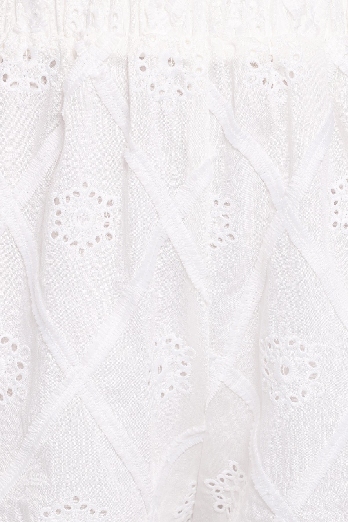 Bonnie Shorts - White Texture