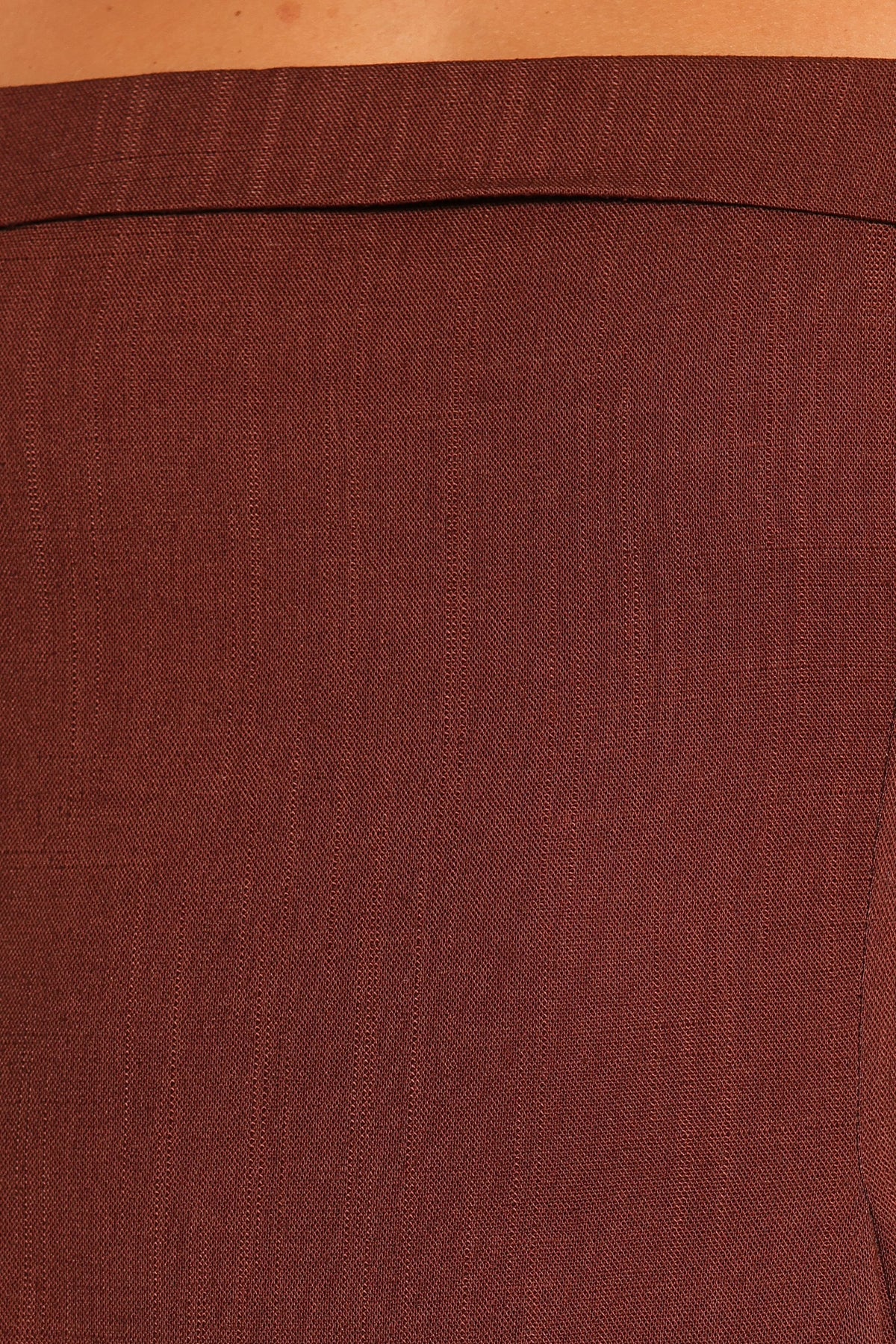 Caitlin Mini Dress - Cognac