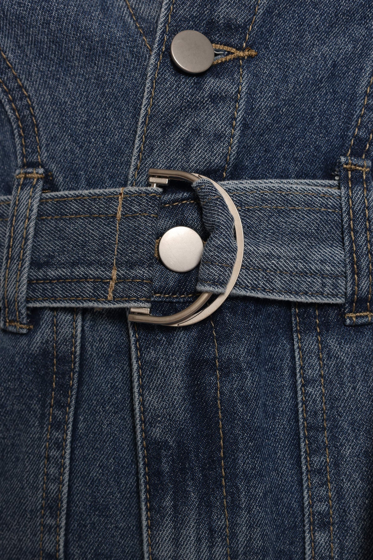 Brady Denim Playsuit - Blue