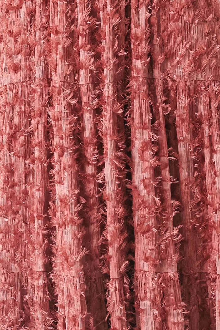 Textured Woven Maxi Dress