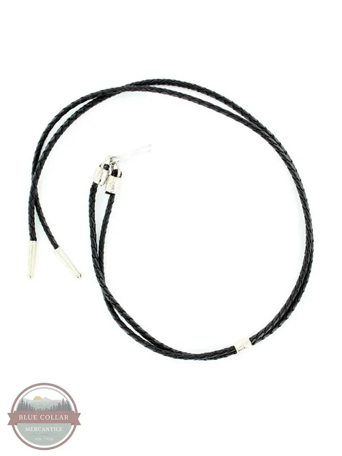 M&F 0296601 Black Braided Vinyl Stampede String