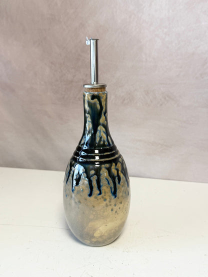 10 oz. Stoneware Oil Cruet - 3 Styles