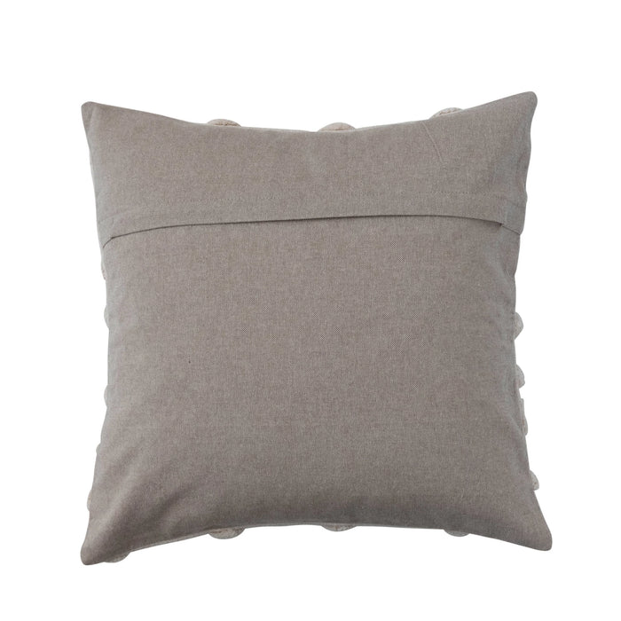 20" Boho Square Cotton Slub Pillow