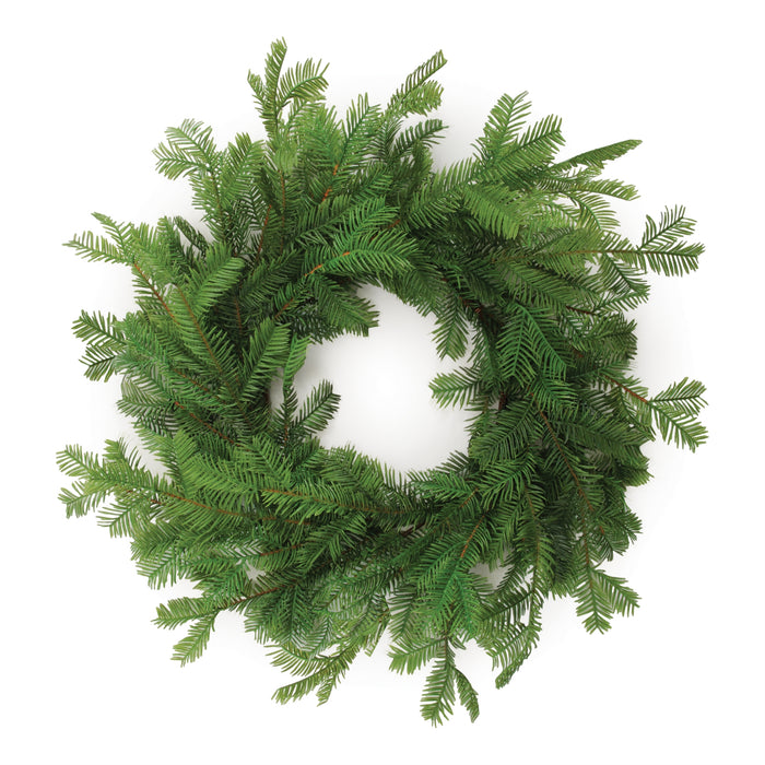20" Winter Greens Pine Wreath