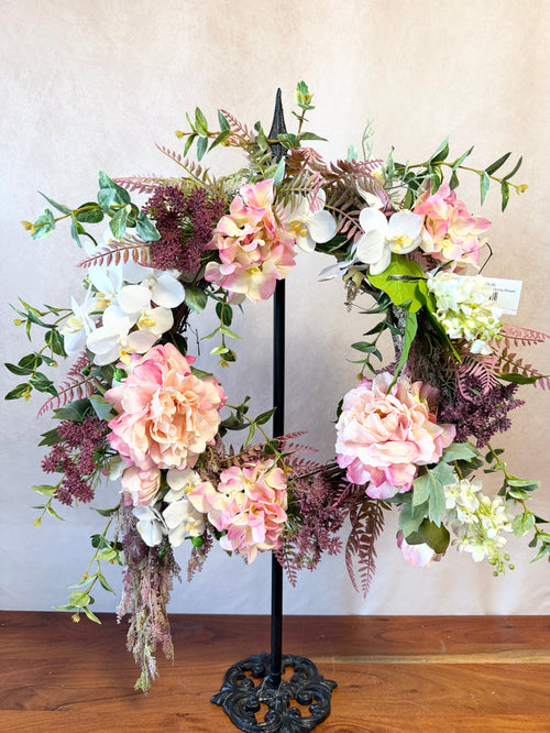 21" Fields of Spring Wreath