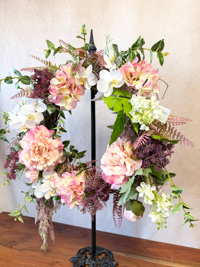 21" Fields of Spring Wreath