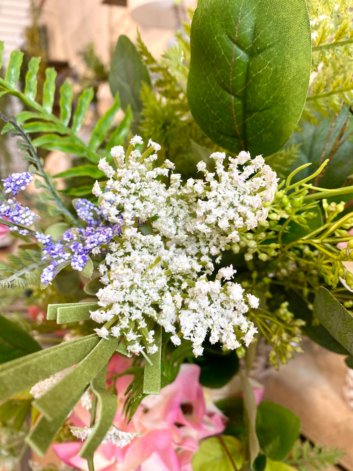 24" Burst of Spring Wreath
