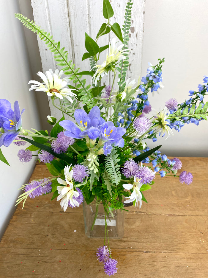 24" Lilac Wildflower Fields Drop in