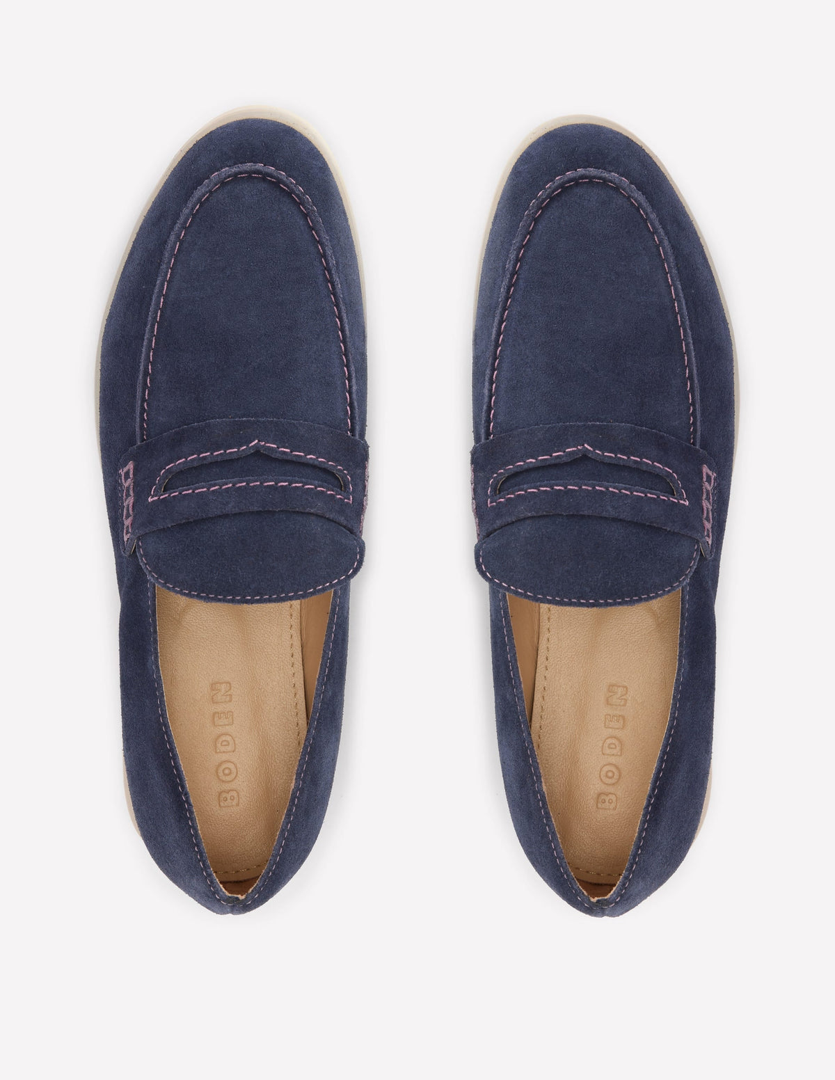 Easy soft loafers-Navy