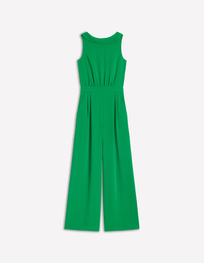 Clarissa Jumpsuit-Rich Emerald