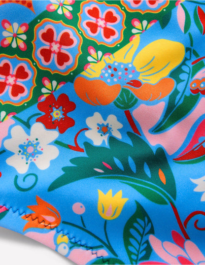 Classic Bikini Bottoms-Dawn Blue, Wildflower Trail