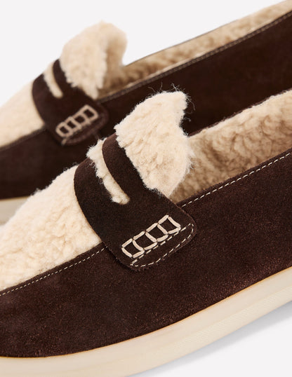 Easy soft loafers-Bitter Chocolate