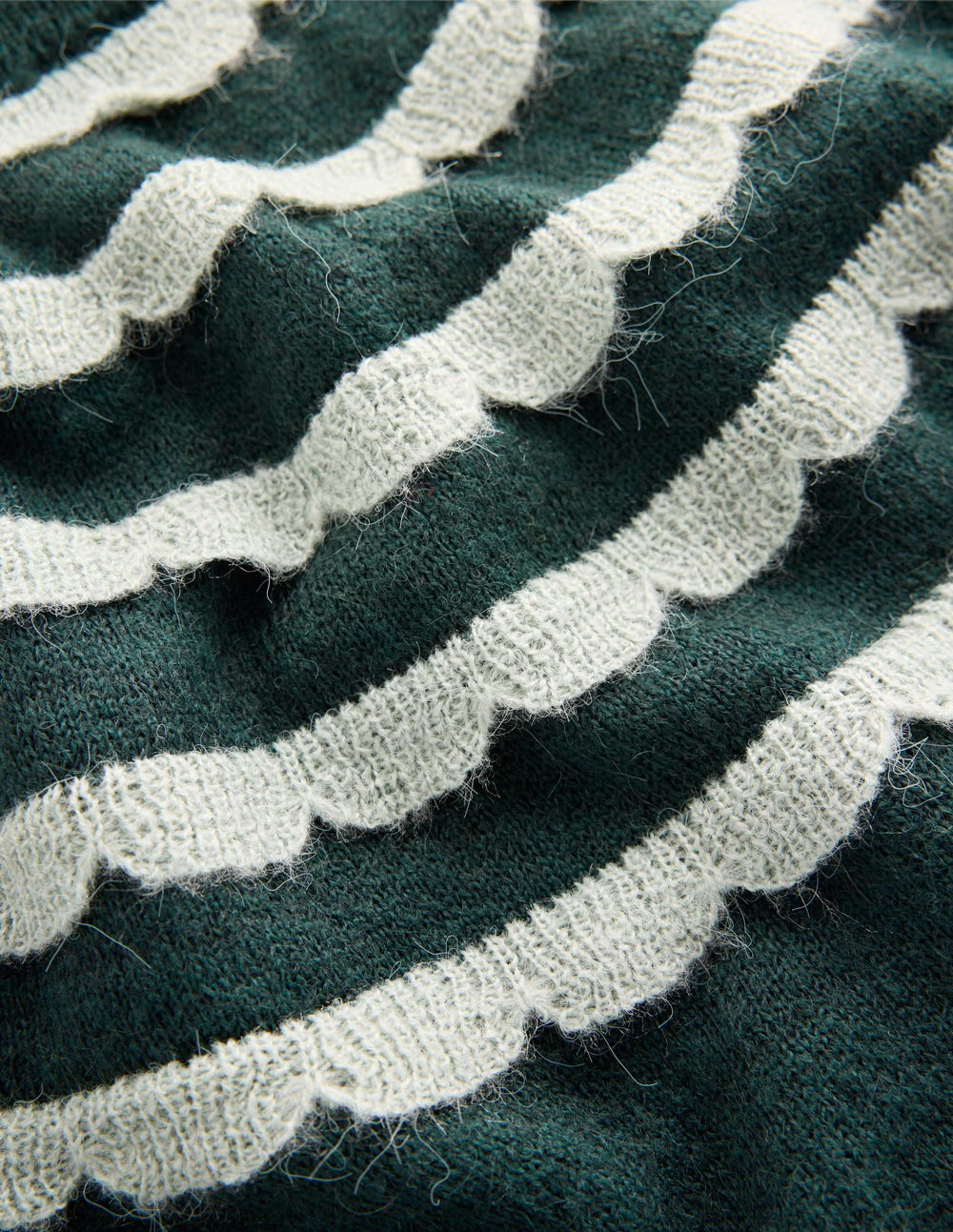 Alice Fluffy Raglan Jumper-Botanical Garden