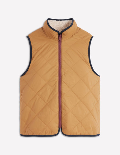4-In-1 Hooded Parka-Chestnut