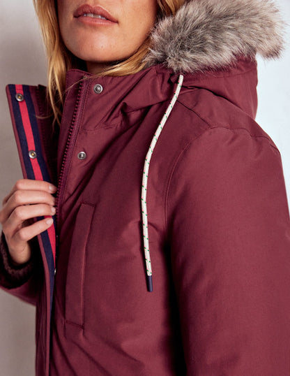 4-In-1 Hooded Parka-Chestnut