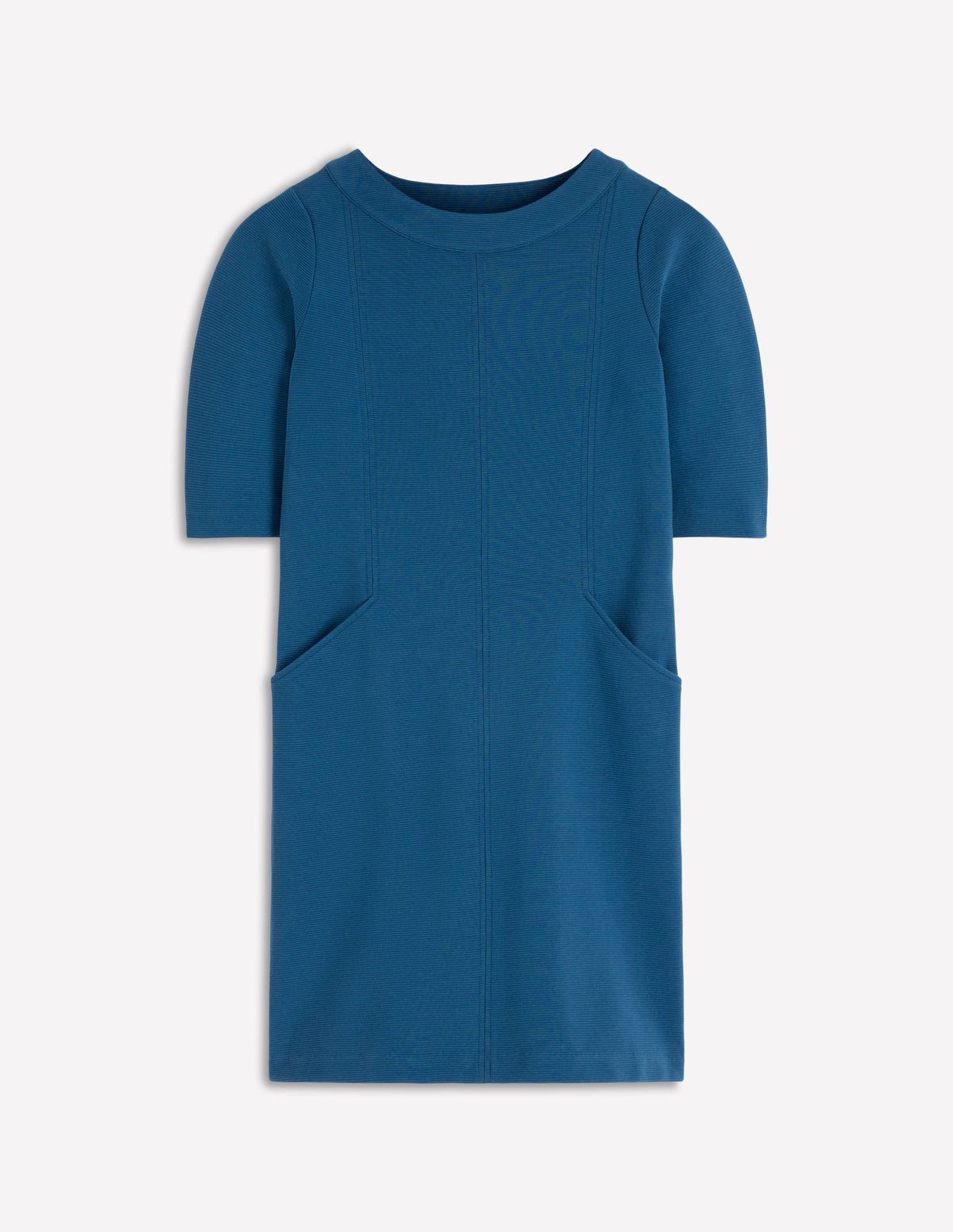 Nessa Ottoman Shift Dress-Tourmaline Blue