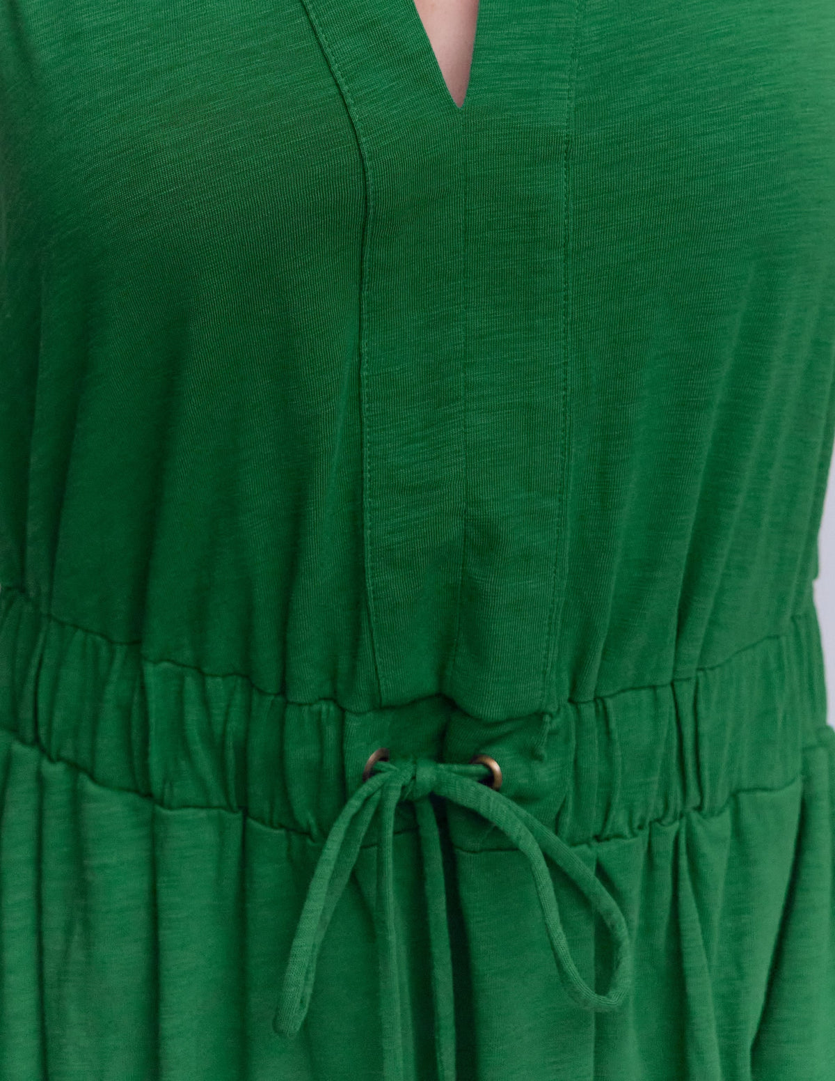 Delphine Midi Sleeveless Dress-Fresh Green
