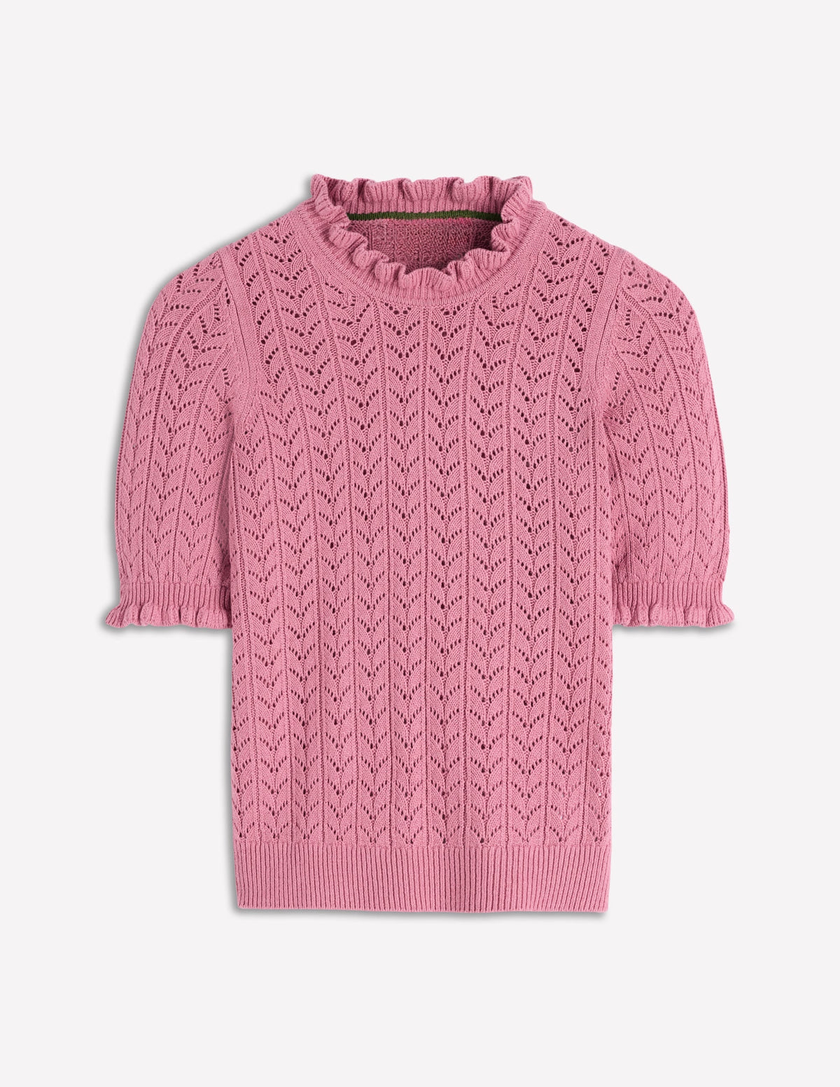 Eloise Frill T-Shirt-Spring Blossom Pink