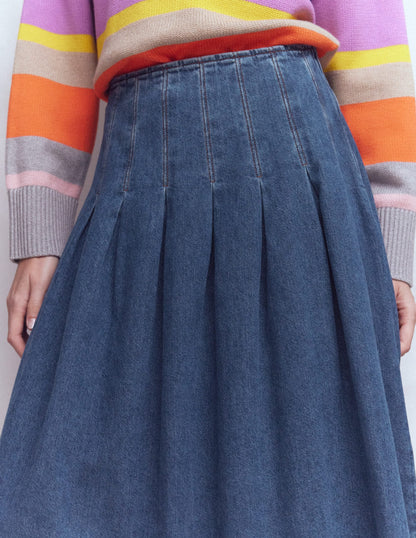 Valentina Denim Skirt-Mid Vintage
