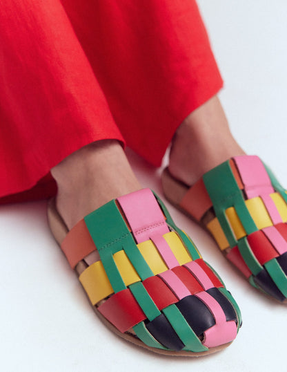 Loretta Multi Strap Clog-Multi