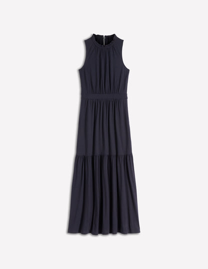 Camalie Jersey Maxi Dress-Navy