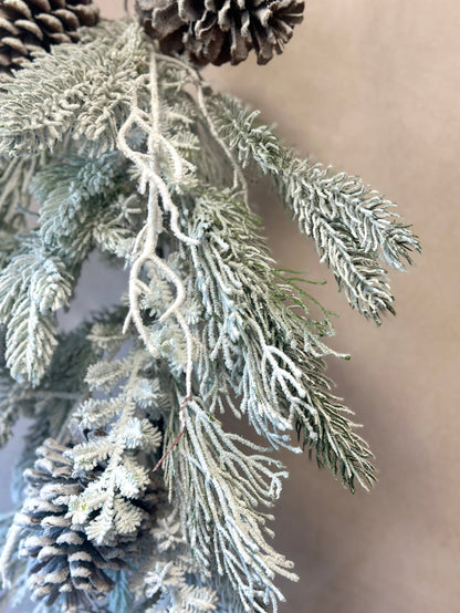 31" Snowfall Pine Teardrop