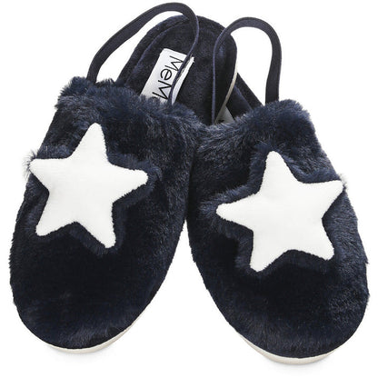 3D plush Star Slippers