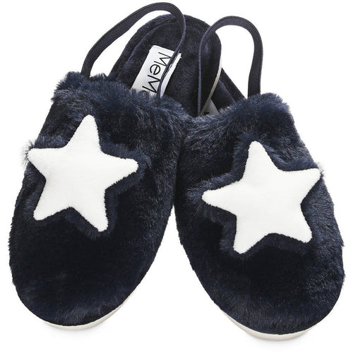 3D plush Star Slippers