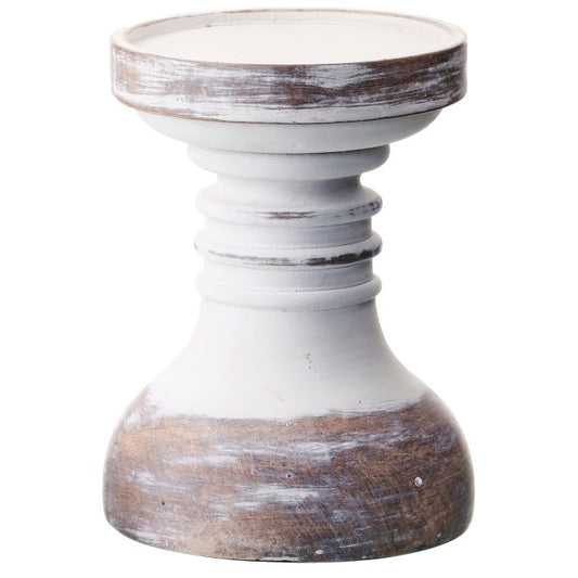 6" Pendleton Resin Candleholder