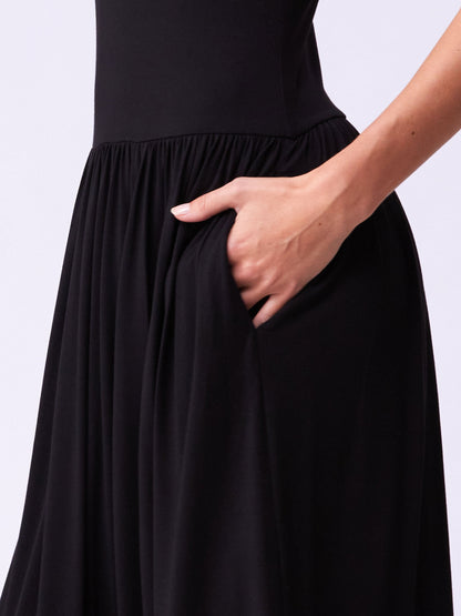 Essential Maxi Dress - Black