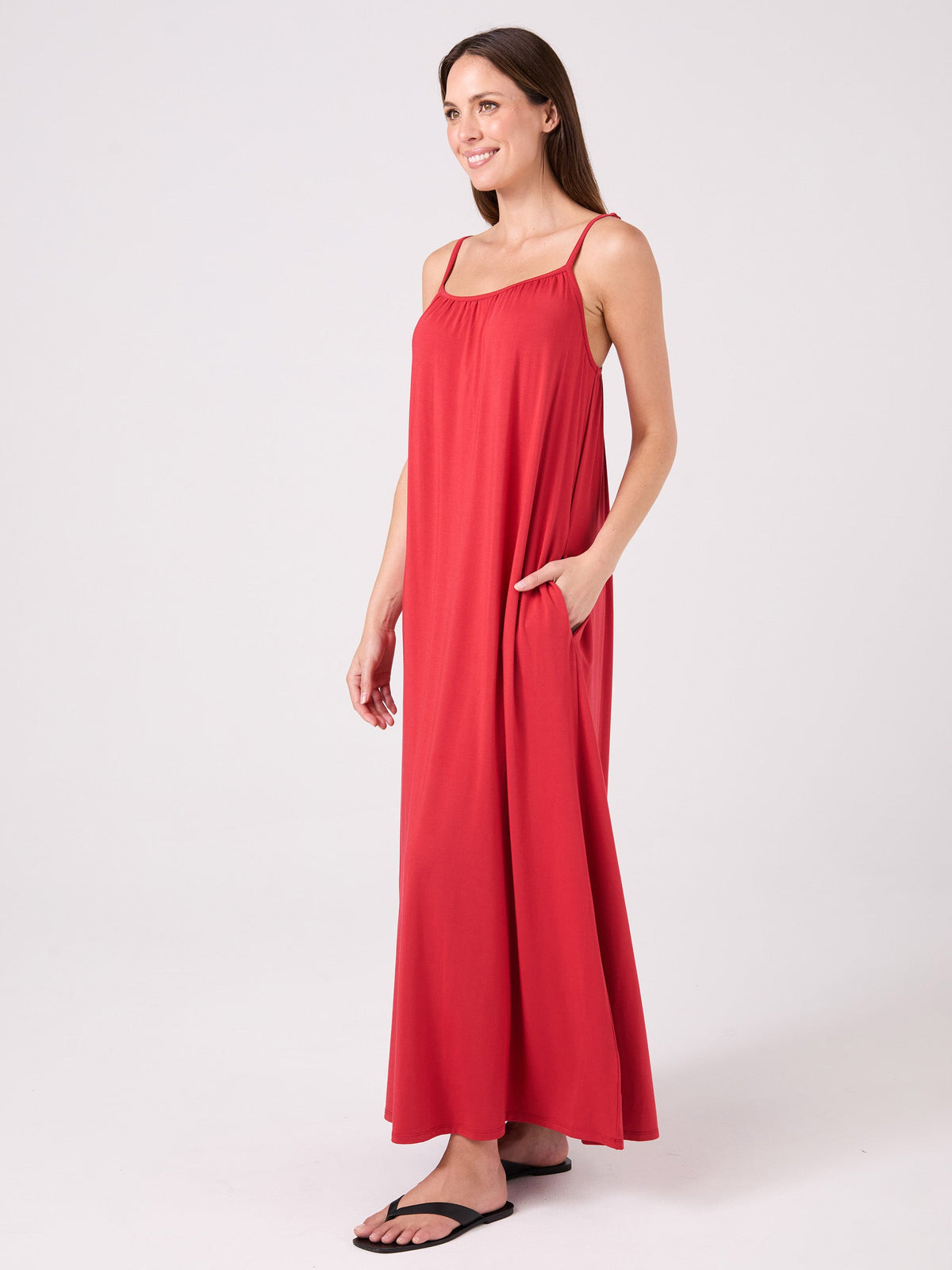Venice Maxi Dress - Cherry