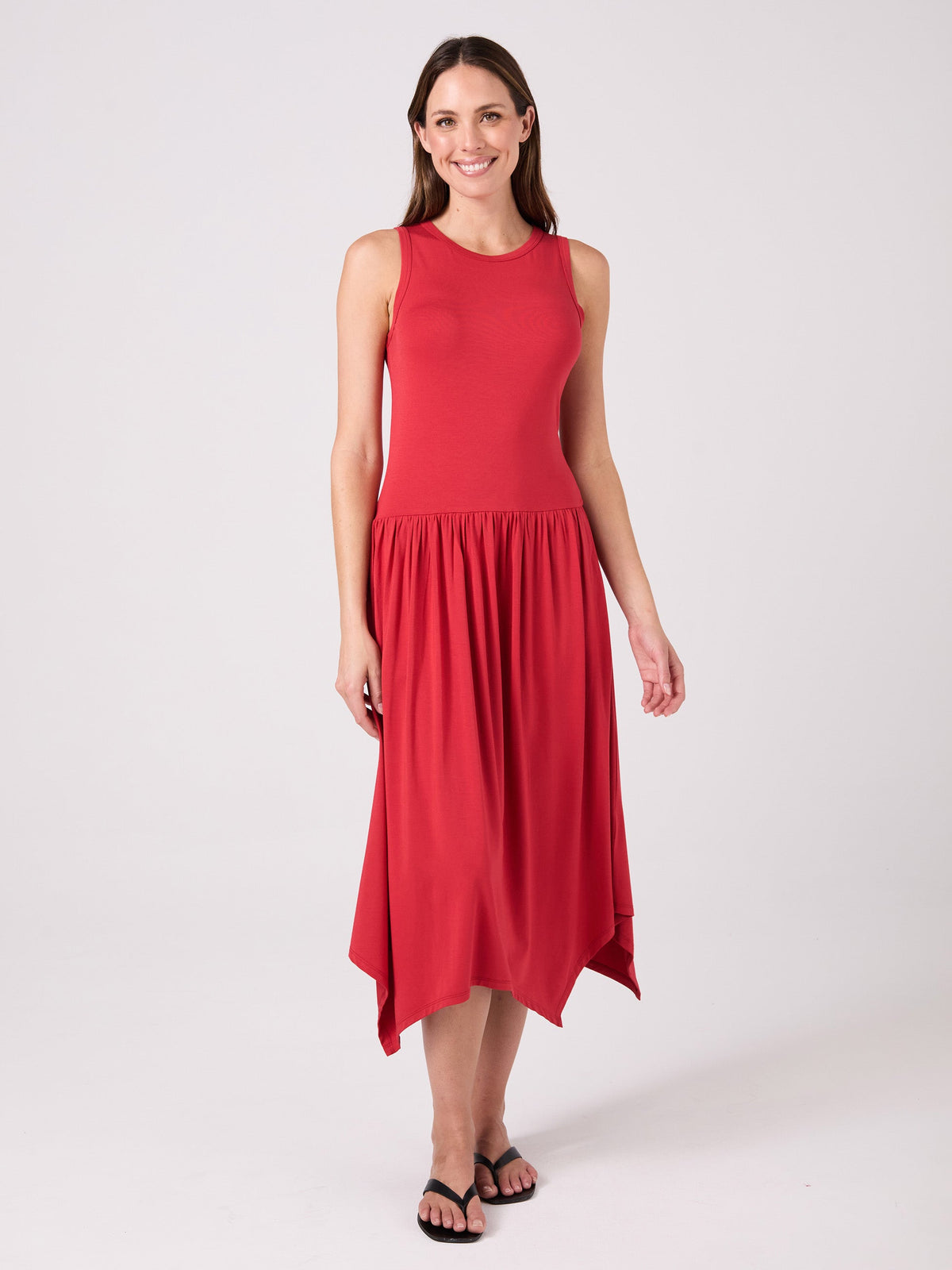 Eliza  Dress - Cherry
