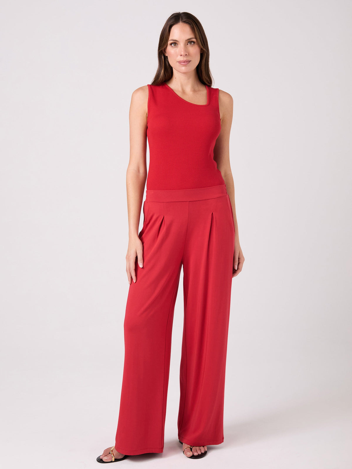 Riva Rib Tank - Cherry