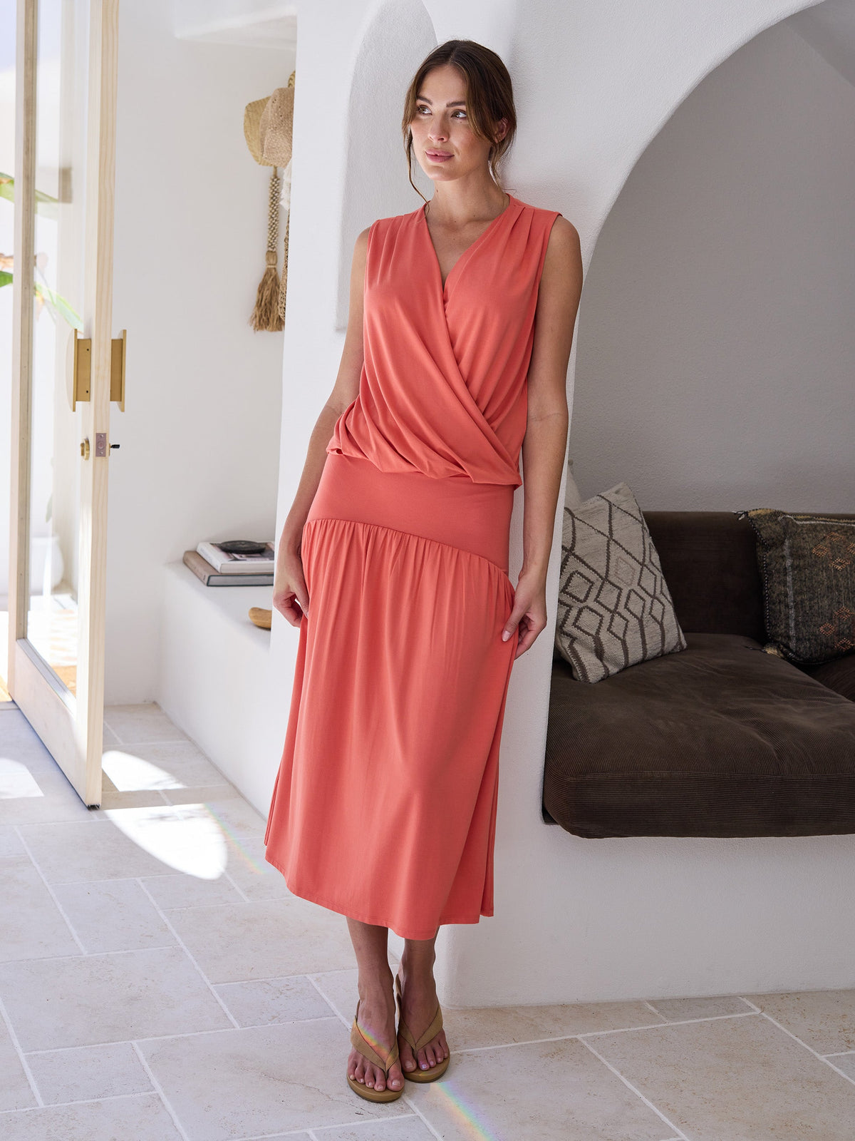 Clara Skirt  - Burnt Sienna