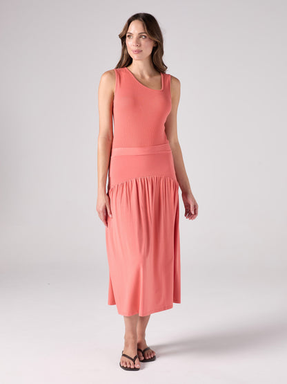 Riva Rib Tank - Sienna