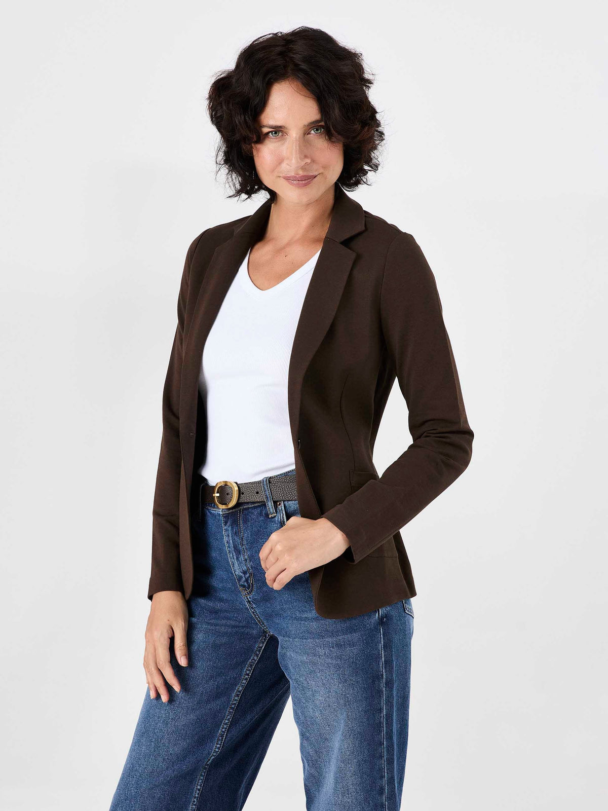 The Classic Jacket - Coffee Bean