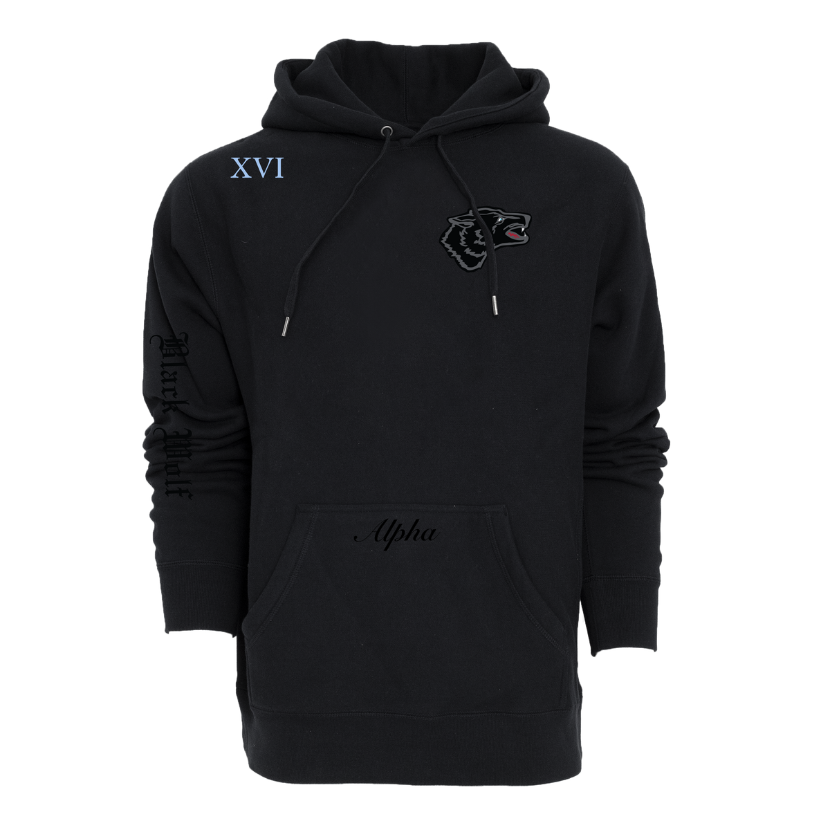 Black Wolf Fireside Hoodie