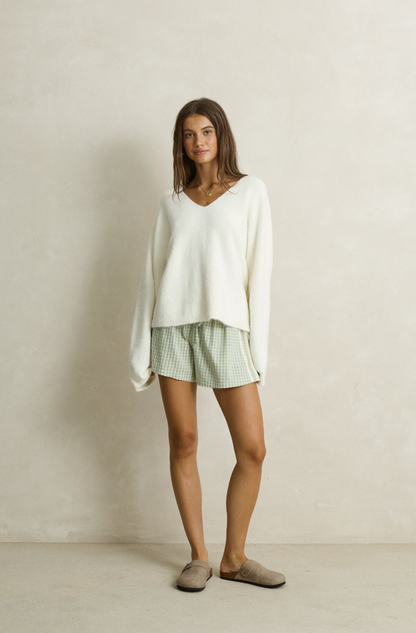 Rhythm Adele Oversized Long Sleeve Knit Top