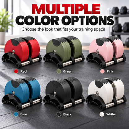 All-in-One Adjustable Dumbbell – Compact Home Gym Strength Training Equipment