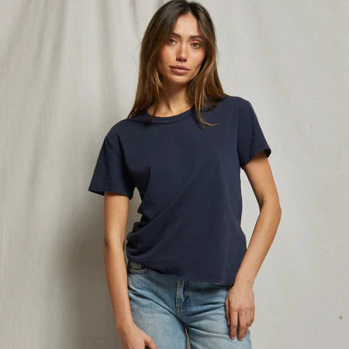 Perfect White Tee Harley Boxy Crew Tee