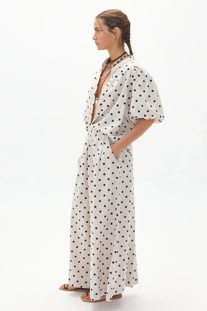 Lanhtropy Bubble Linen Shirt