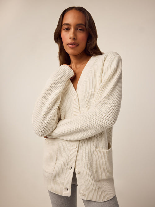 Athena Button-Down Cardigan