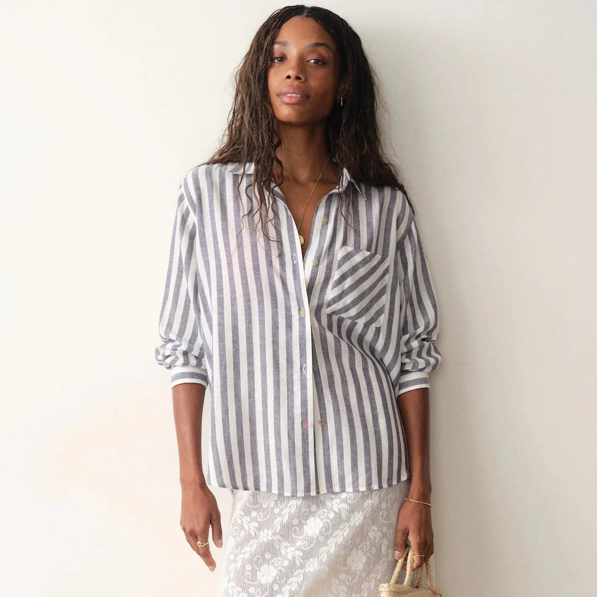 Marine Layer Jane Relaxed Linen Shirt
