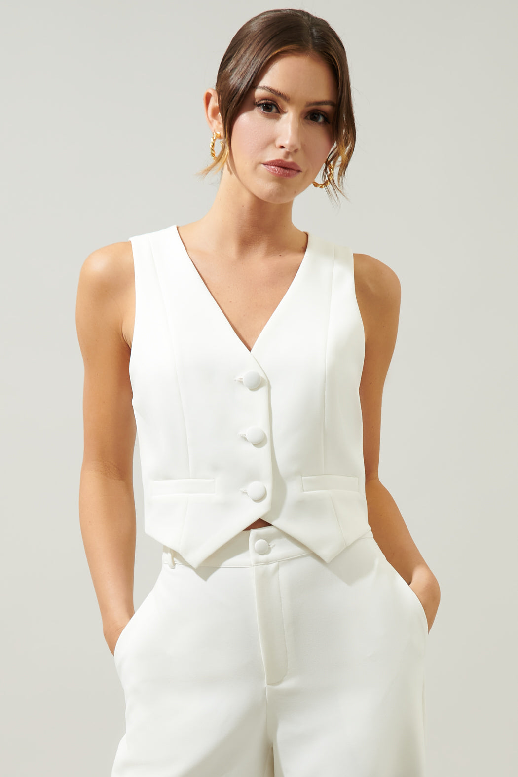 Chelsea Button Up Vest